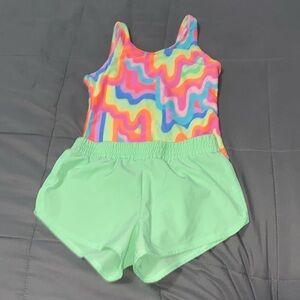 Girls' Sunshine & Rainbows Swimwear Set - Cat & Jack